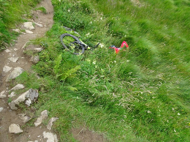 Crash on the West Highland Way