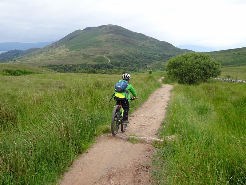 Descent towards Conic Hill