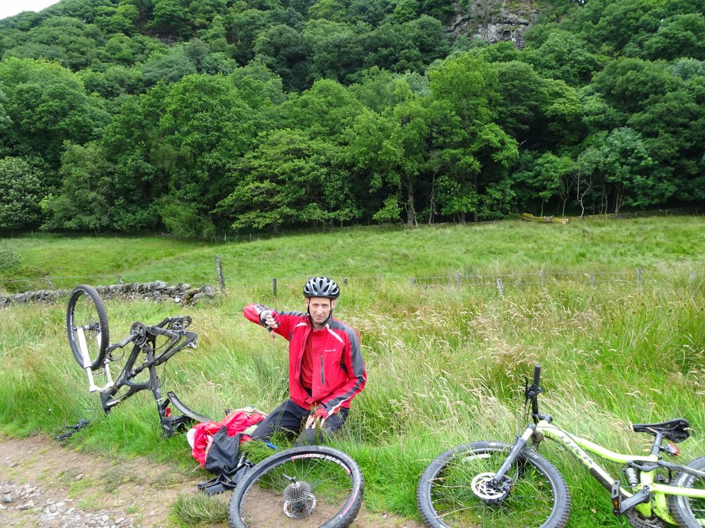 Puncture in Mugdock